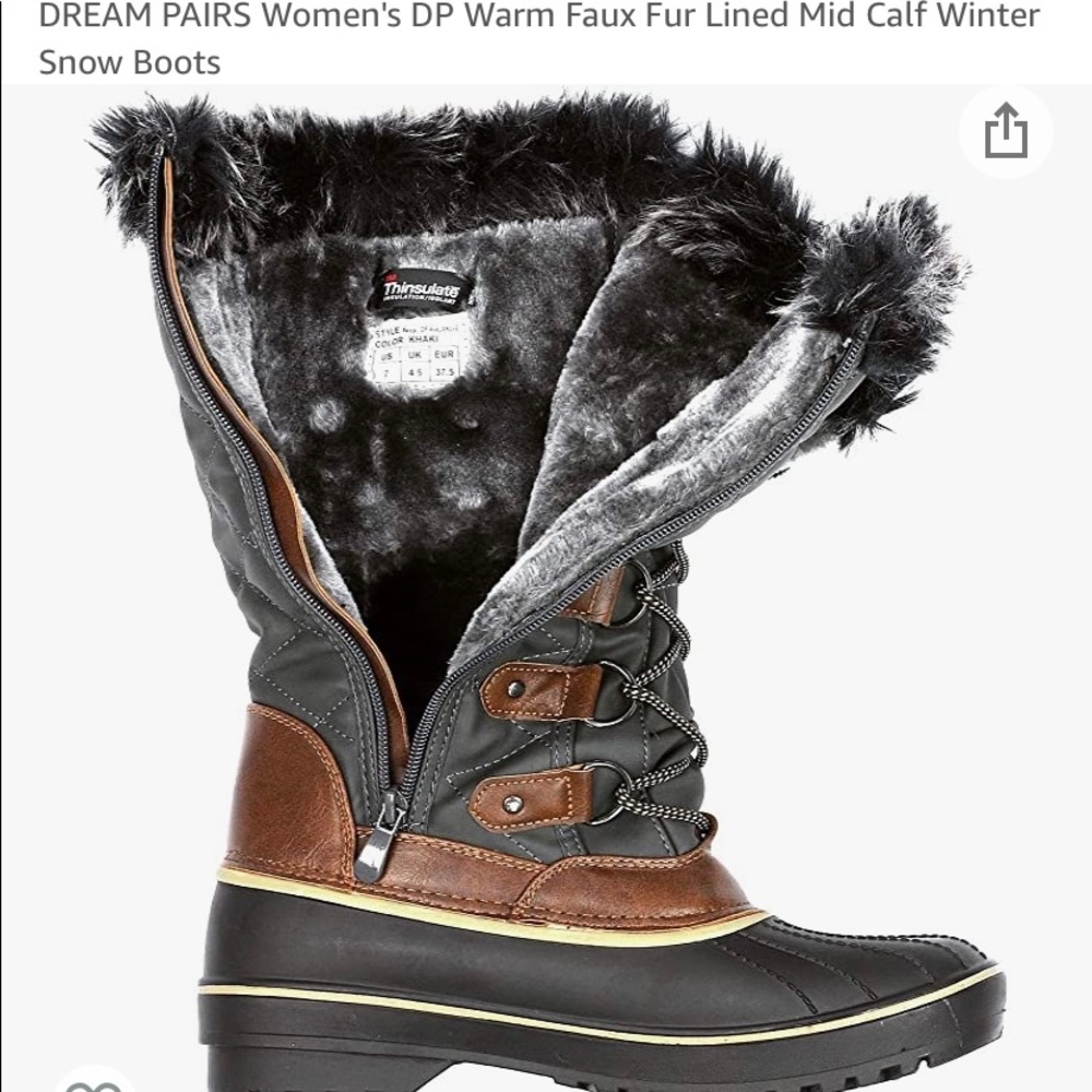 Never worn winter boots